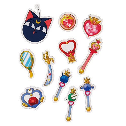 Bandai Sailor Moon – Sailor Moon Idea Regalo, Sticker, Multicolor, 45145