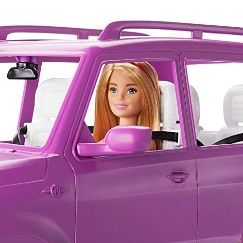 Barbie- Conjunto de vehículo y muñeca Sweet Orchard Farm (Mattel GHT18)
