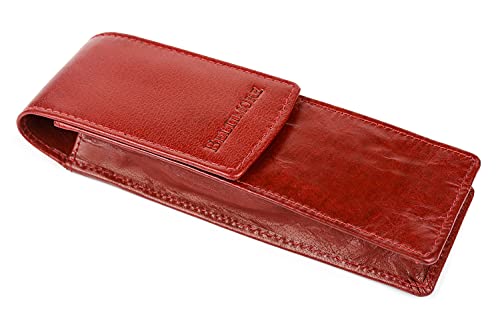 Beltimore Estuche de piel para tarjetas de visita, tarjetas, bolígrafo, pluma estilográfica, lápiz, abogado, médico, arquitecto y hombre de negocios.