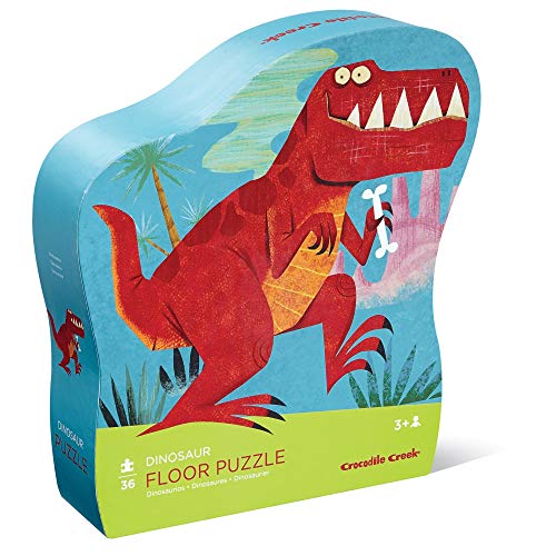 Bertoy 384072-9 Caja de Rompecabezas con Forma de Dinosaurio, 36 Piezas