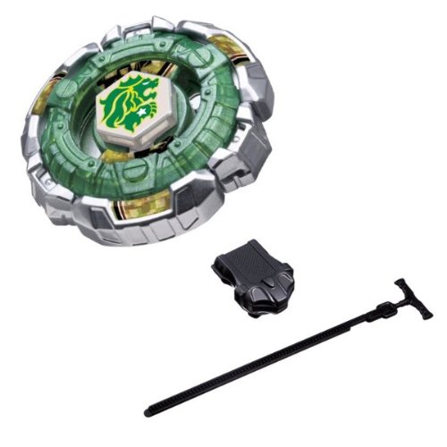 Beyblade Fang Leone (évolution de Rock Leone) - Version officielle intégrale avec lanceur LL2 - Troisième saison Beyblade Metal Fury 4D