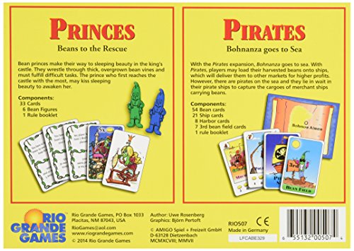 Bohnanza Princes and Pirates Game by Rio Grande Games