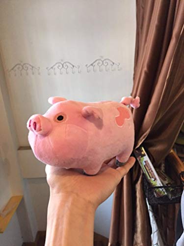 Bontannd Regalos 1pc 18cm Juguetes De Peluche Gravedad Falls Waddles Osa Mayor Mabel Pink Pig Muñecas Y Stuffe Waddles Suave Relleno Muñecas De Cumpleaños De Los Niños