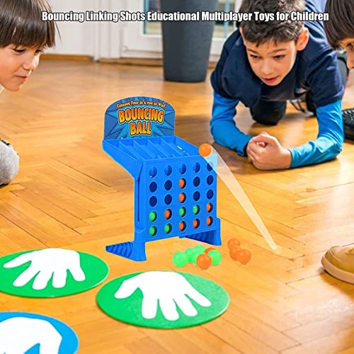 Bouncing Ball Juego de mesa de cuatro enlaces Juego de fiesta multijugador Juguetes educativos Regalo para niños