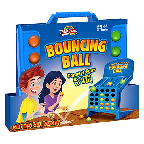 Bouncing Ball Juego de mesa de cuatro enlaces Juego de fiesta multijugador Juguetes educativos Regalo para niños