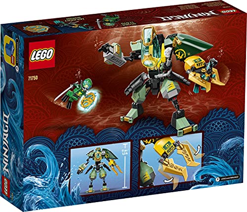 BRICKCOMPLETE Lego Ninjago 71750 Lloyds Hydro-Mech & 71752 Ninja - Juego de 2 altavoces subacuáticos