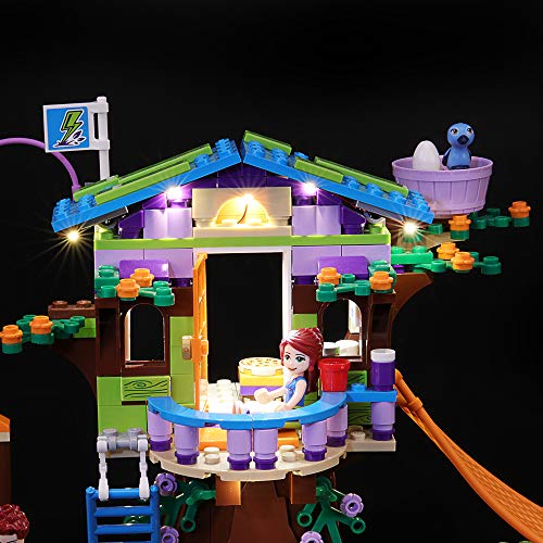 BRIKSMAX Kit de Iluminación Led para Lego Friends Casa en el árbol de MIA-Compatible con Ladrillos de Construcción Lego Modelo 41335, Juego de Legos no Incluido