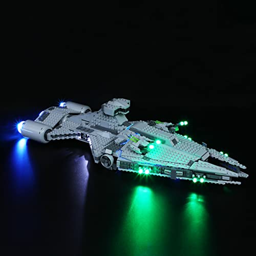 BRIKSMAX Kit de iluminación LED para Lego Star Wars Crucero Ligero Imperial - Compatible con Lego 75315 Building Blocks Model- No incluir el Conjunto de Lego