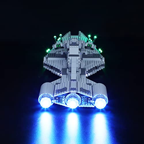 BRIKSMAX Kit de iluminación LED para Lego Star Wars Crucero Ligero Imperial - Compatible con Lego 75315 Building Blocks Model- No incluir el Conjunto de Lego