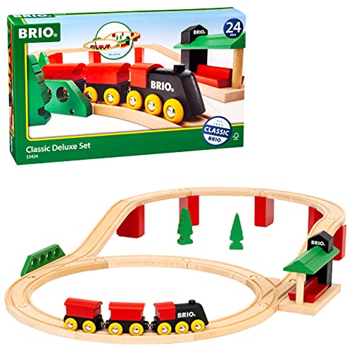 BRIO 33424 trene de Juguete - Trenes de Juguete (Multicolor, Madera, 2 año(s), CE, FSC, 806 mm, 518 mm)