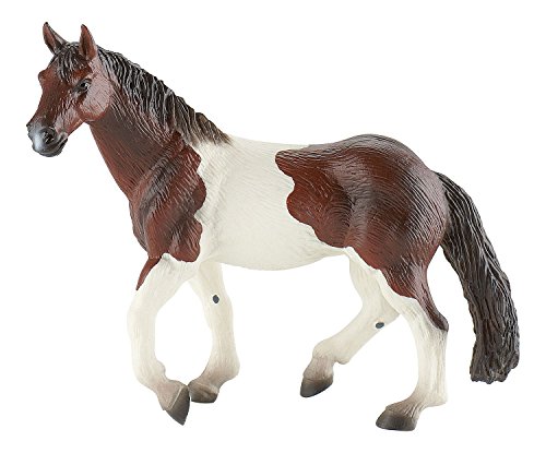 Bullyland 62657-Figura de Juego, yegua Quarter Horse, Aprox. 14 cm de Altura, Figura Pintada a Mano, sin PVC, para Que los niños jueguen de Forma imaginativa, Color Colorido (62657)