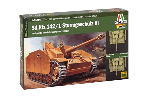 Carson 510015756 – 1: 56 x 28 mm SdKfz 142/1 StuG III sin Accesorios – Shield