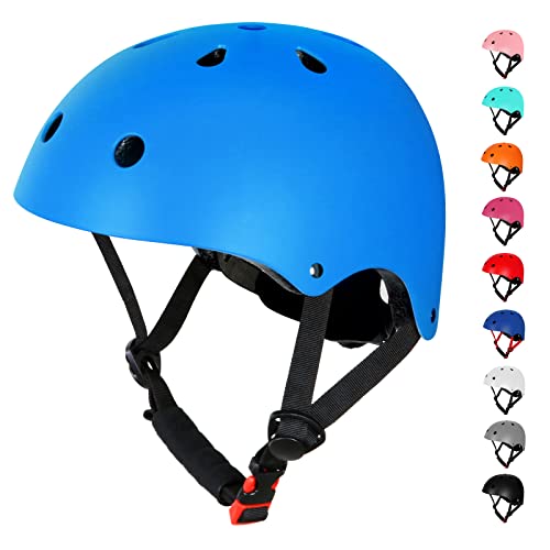 Casco de Bicicleta para niños, Casco de Seguridad para niños pequeños antichoque para Deportes múltiples, patineta de Ciclismo, patineta, Ajustable Desde niños pequeños hasta jóvenes con 3 tamaños