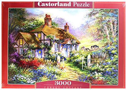 Castorland C-300402 - Forest Cottage Puzzle 3000 Piezas