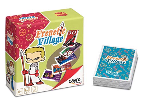 Cayro - Frenetic Village - Juego de razonamiento y Estrategia - Juego de Mesa - Desarrollo de Habilidades cognitivas e inteligencias múltiples - Juego de Mesa (7019)