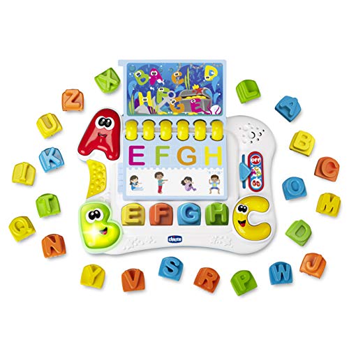 Chicco-Letras en Movimiento Edu4You Multicolor, (ARTSANA 00009800000000)