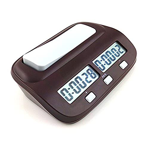 CHSEEA Reloj Digital de ajedrez Temporizador de Junta Juego Cuenta hasta Down Competición Reloj Game Timer Despertador para niños 3