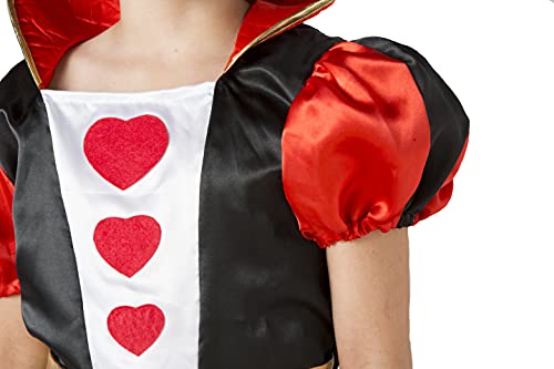 Ciao Reina de Corazones Wonderland disfraz infantil niña (Talla 5-7 años)