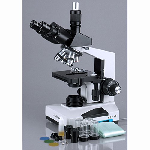 Cl-nica Lab AmScope T490A-5M Vet trinocular microscopio con c-mara de 5MP