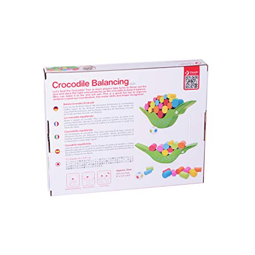 Classic World Juego de Equilibrio de cocodrilo.