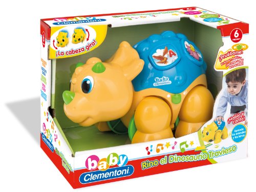 Clementoni 65470.3 - Rino El Dinosaurio Travieso