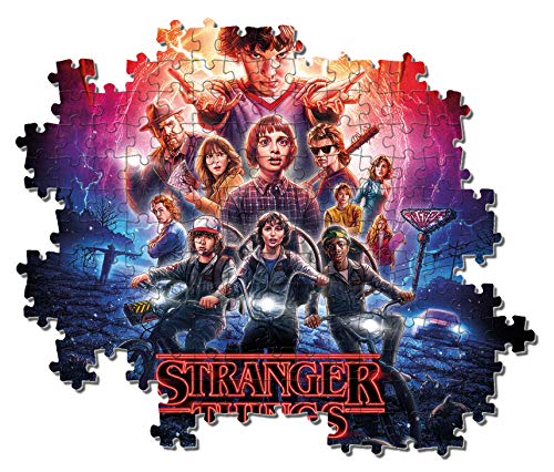 Clementoni - Puzzle 1000 piezas Stranger Things , puzzle series Netflix adulto (39543 )