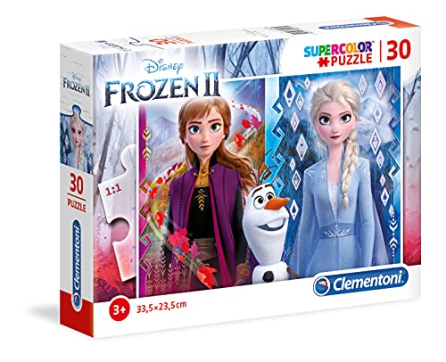 Clementoni - Puzzle infantil 30 piezas Frozen 2, puzzle a partir de 3 años (20251 )