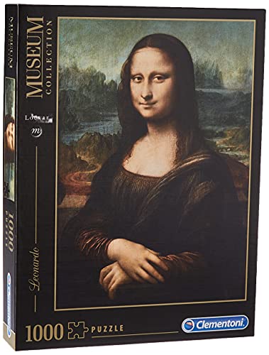 Clementoni Rompecabezas Puzzle 1000 Piezas Museos Leonardo: Mona Lisa, Color, 12+ (31413)