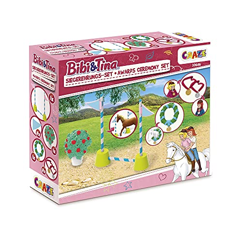 CRAZE- Bibi und Tina Bibi & Tina 30646-Juego de Ceremonia para Figuras de Caballos, Color pferde spielwelt (30646)