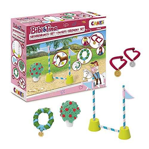 CRAZE- Bibi und Tina Bibi & Tina 30646-Juego de Ceremonia para Figuras de Caballos, Color pferde spielwelt (30646)