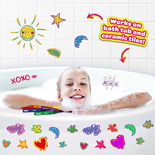 CRAZE INKEE Crayones de baño para niños Juguetes baño para Bañera, Bombas Baño para Niños, piezas 28667