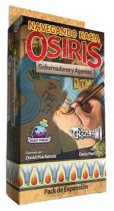 Crazy Pawn Games Navegando hacia Osiris: Gobernadores y Agentes - Expansión Juego de Mesa en Castellano