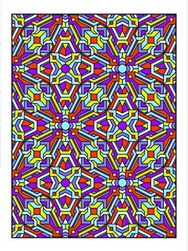 Creative Haven Tessellation Patterns Coloring Book