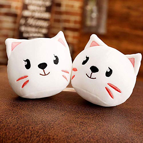 Cute Snack Pillow Peluches Juguetes Pudín Decorativo Extraíble Kitty Cat Dolls Regalos creativos de juguete para adolescentes Niñas Niños