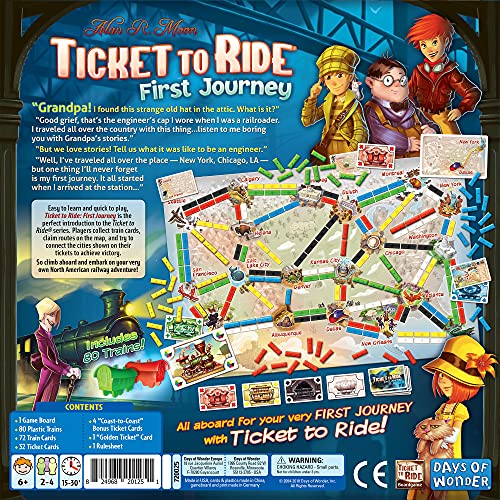 Days of Wonder Ticket to Ride: Primer Viaje