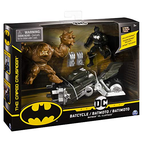 DC Comics Pack Batmoto con 2 Figuras Acción 10 cm (BIZAK 61927811)