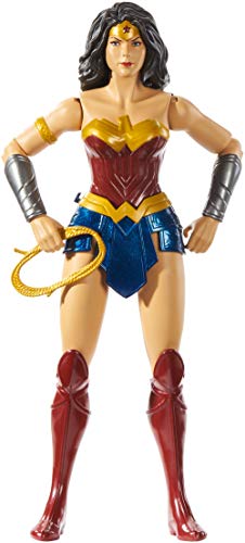 DC Justice League Figura de Acción 30 cm Wonder Woman, Juguetes Niños +3 años (Mattel GDT53)