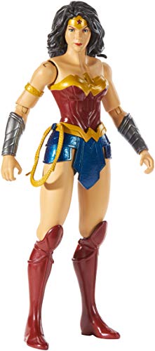 DC Justice League Figura de Acción 30 cm Wonder Woman, Juguetes Niños +3 años (Mattel GDT53)