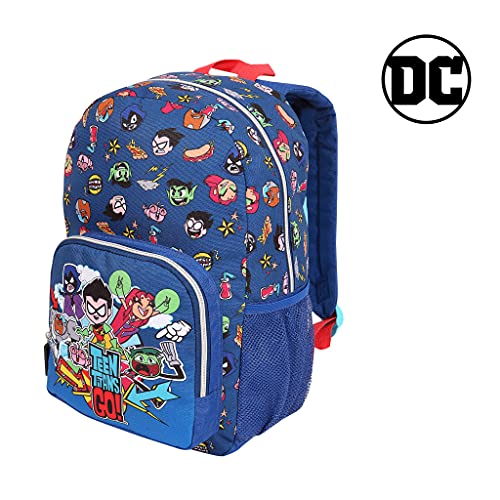 DC Teen Titans Go Characters Mochila para niños | Producto Oficial | Mochila de Regreso a la Escuela