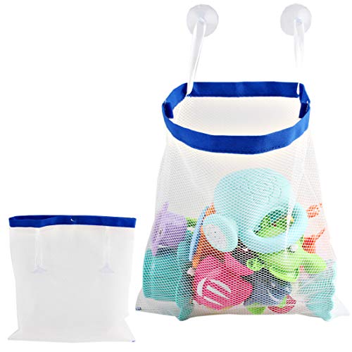 deAO Conjunto Juguetes para Hora del Baño Infantil Flor de Agua con Molinos, Pato, Cocodrilo, Tiburón, Tortuga, Peces, Regadera y Más Accesorios Incluye Bolsa de Almacenaje