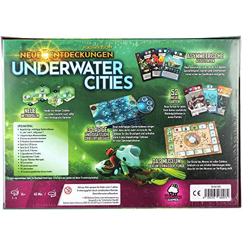 Delicious Games- Underwater Cities: Nuevos descubrimientos [ampliación], Color incoloro (DEL08006)