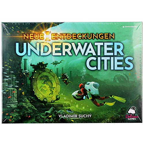 Delicious Games- Underwater Cities: Nuevos descubrimientos [ampliación], Color incoloro (DEL08006)