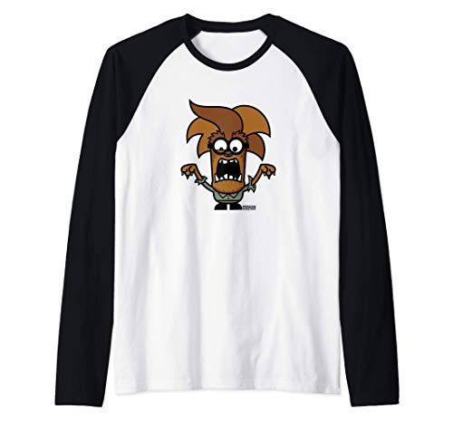 Despicable Me Minions Halloween Wolfman Costume Camiseta Manga Raglan