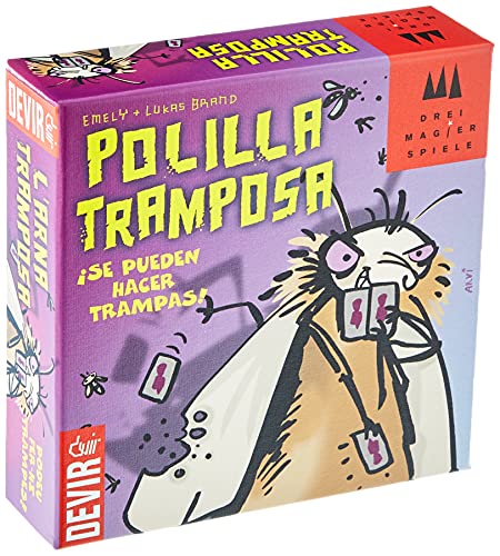 Devir- BGOPTIM Juego de Estrategia, Optimus, Multicolor + Juego Polilla Tramposa (BGPOLI)