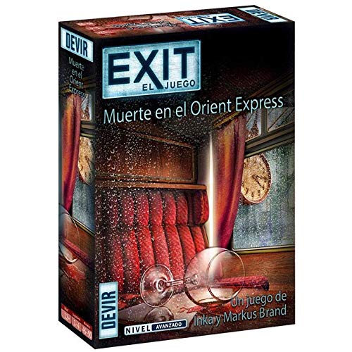 Devir Exit: Muerte En El Orient Express, Ed. Español (Bgexit8) + Exit: La Isla Olvidada, Ed. Español (Bgexit5) , Color/Modelo Surtido