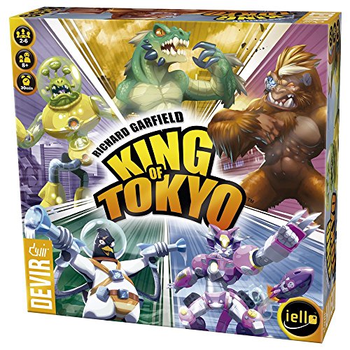 Devir - King of New York Juego De Tablero (Bghkingny) + King of Tokyo Edición En Castellano 2016 (Bghkot)