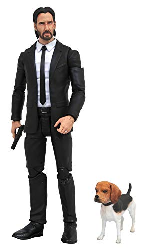 Diamond- Figura de acción John Wick (3056382932) Black, White, One-Size