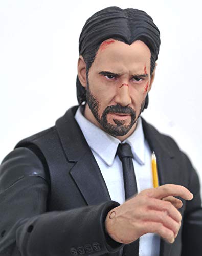 Diamond- Figura de acción John Wick (3056382932) Black, White, One-Size