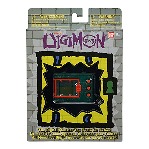 Digimon Translucent Green Bandai Digivice Virtual Pet Monster