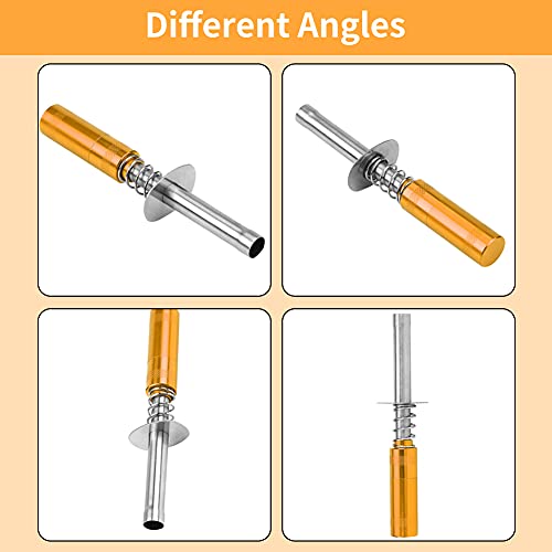 Dilwe RC Encendedor, 80103 Motor de Encendido Bujía de Encendido de Aluminio para HSP 1/10 Nitro RC Coche(Oro)